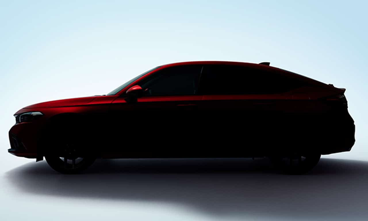 teaser Honda Civic Hatch 2022