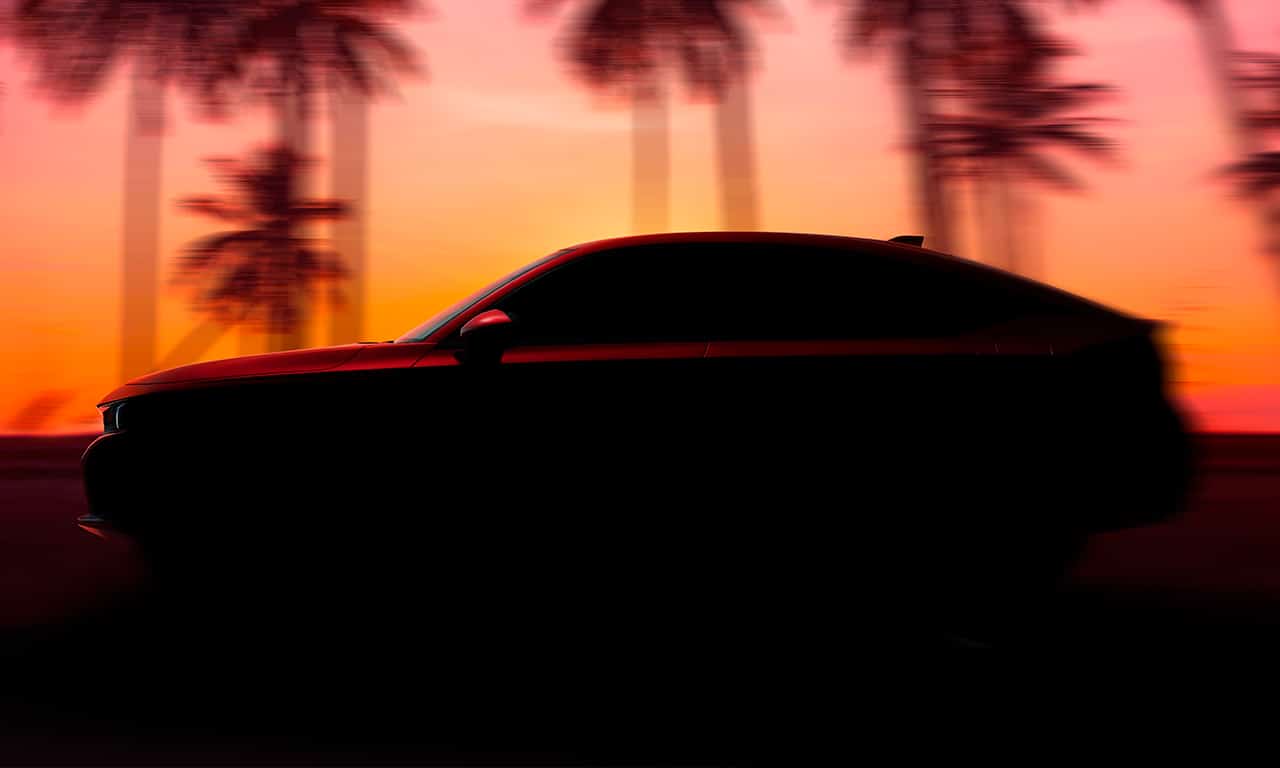 teaser Honda Civic Hatch 2022