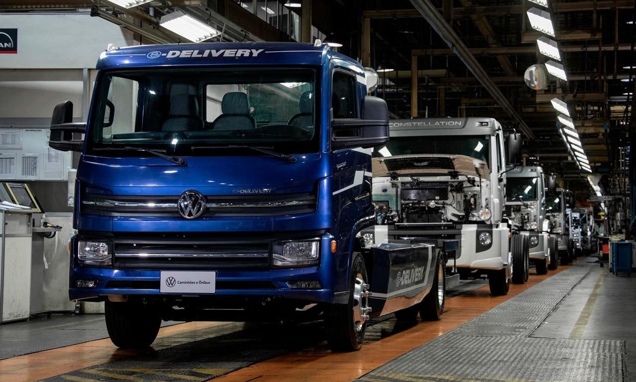 Volkswagen VW e-Delivery caminhão elétrico