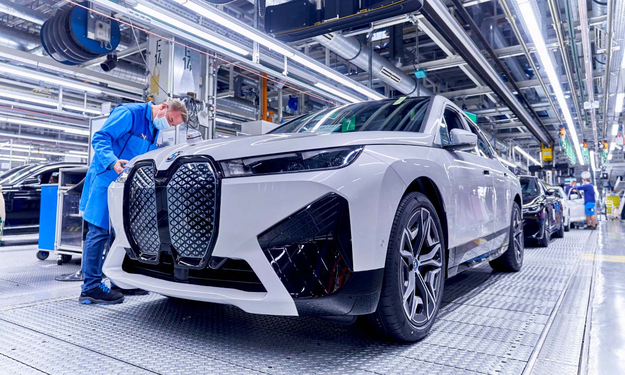 BMW iX início produção Alemanha