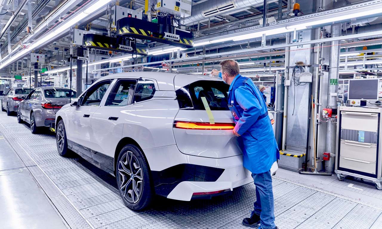 BMW iX início produção Alemanha