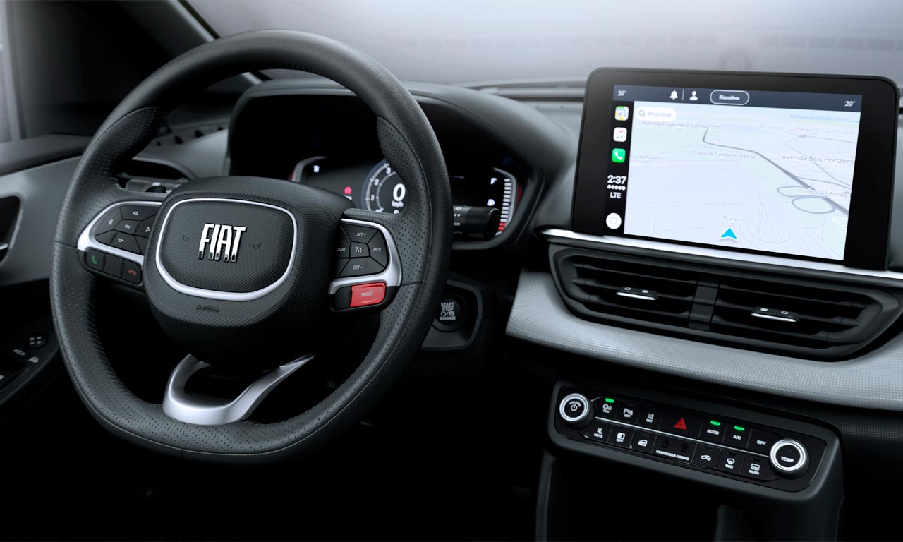 Fiat Pulse 2022 interior painel