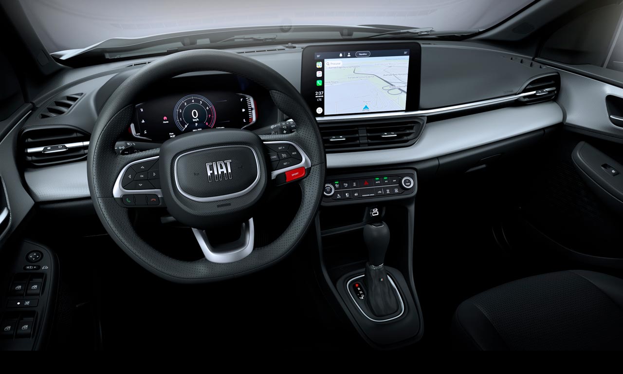 Fiat Pulse 2022 interior painel