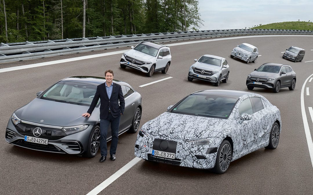 Mercedes: todos os carros terão versão elétrica em 2025
