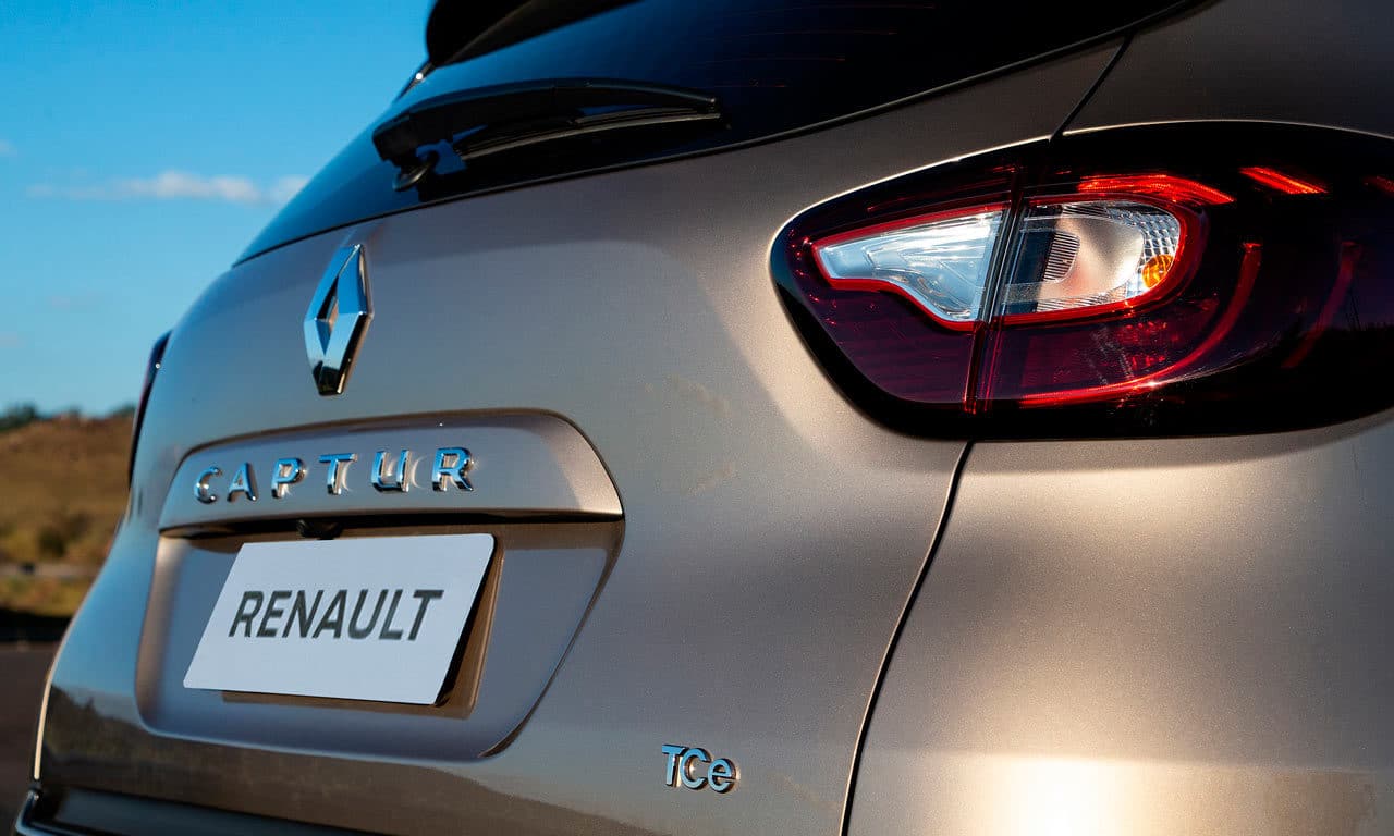 Traseira Renault Captur 2022 TCe Turbo Iconic