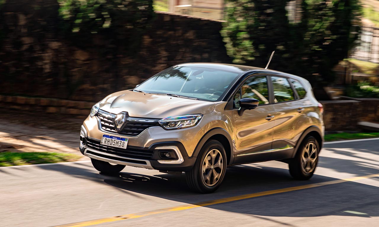 Dianteira Renault Captur 2022 TCe 1.3 Turbo Iconic