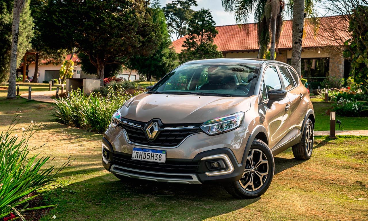 Dianteira Renault Captur 2022 TCe 1.3 Turbo Iconic