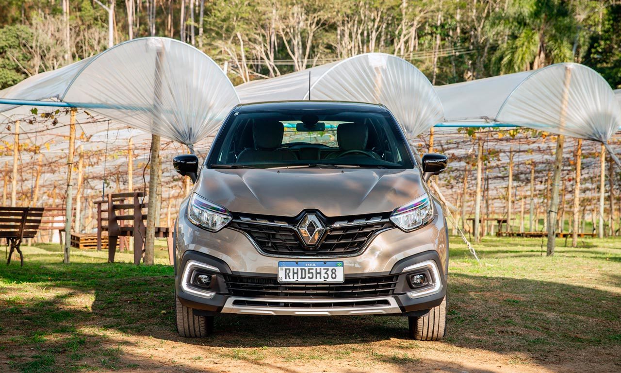 Dianteira Renault Captur 2022 TCe 1.3 Turbo Iconic