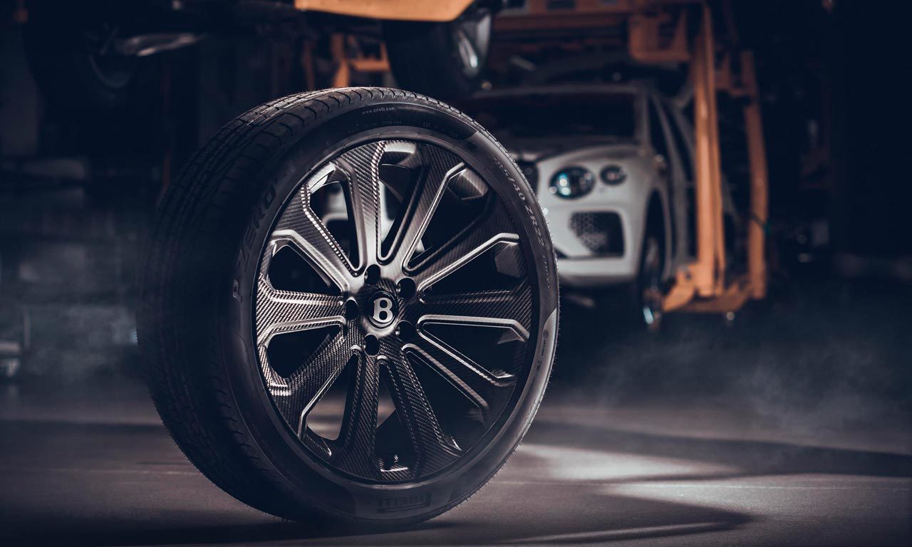 Bentley Bentayga Rodas de Fibra de carbono