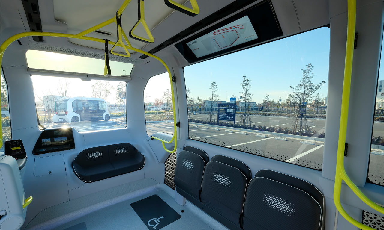 Toyota autônomo e-Palette Olimpíadas Tóquio 2020