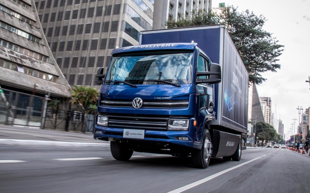 Volkswagen inicia vendas do caminhão elétrico e-Delivery