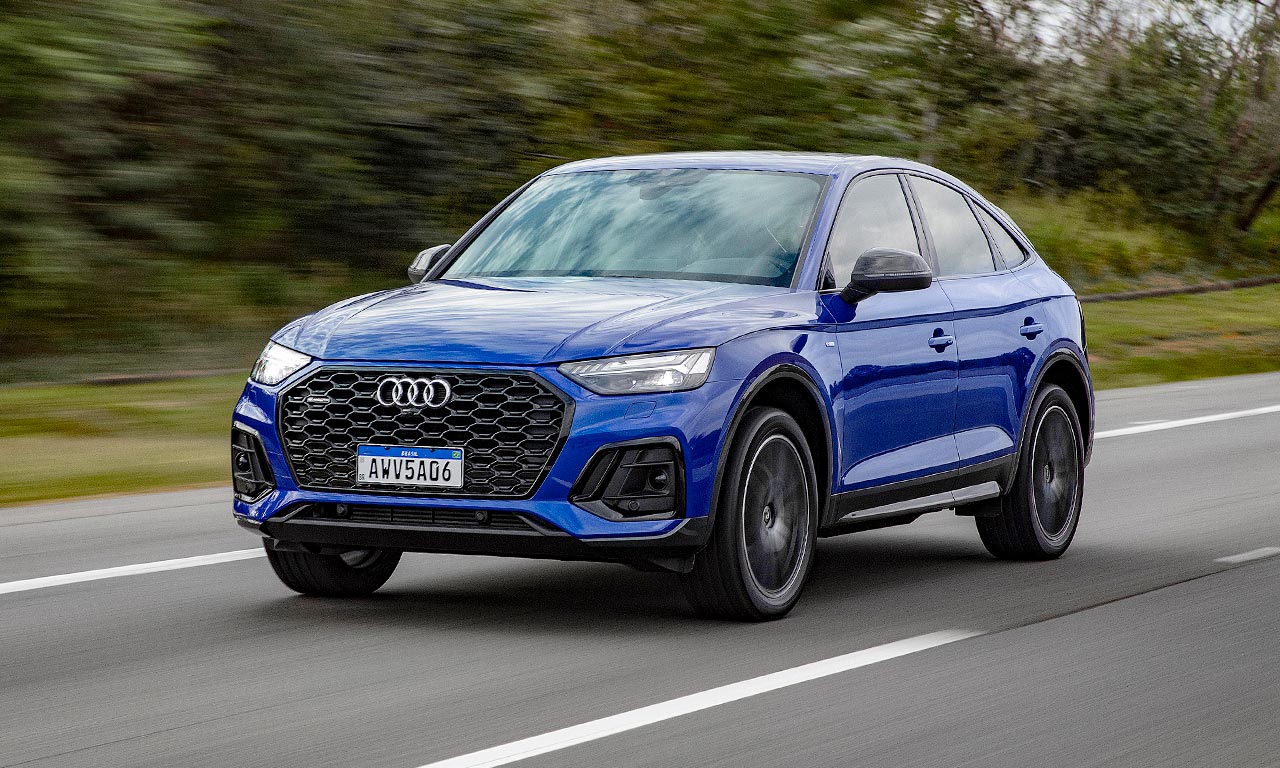 Dianteira Audi Q5 Sportback S Line Black 2021