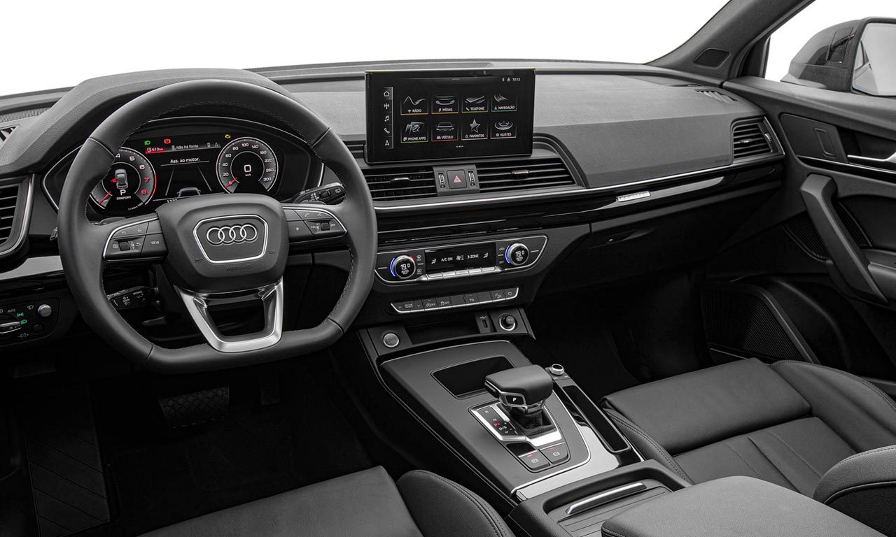 Interior Audi Q5 Sportback S Line Black 2021