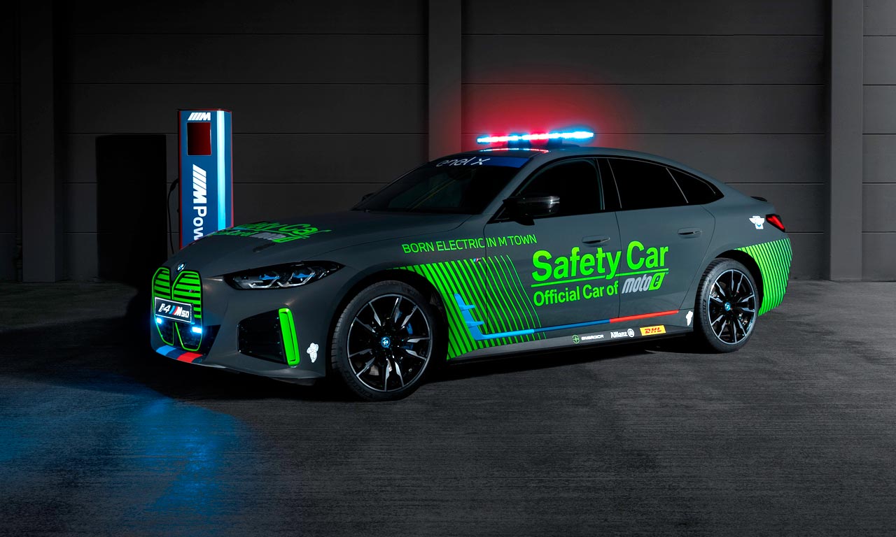 BMW I4 M50 Safety Car MotoE