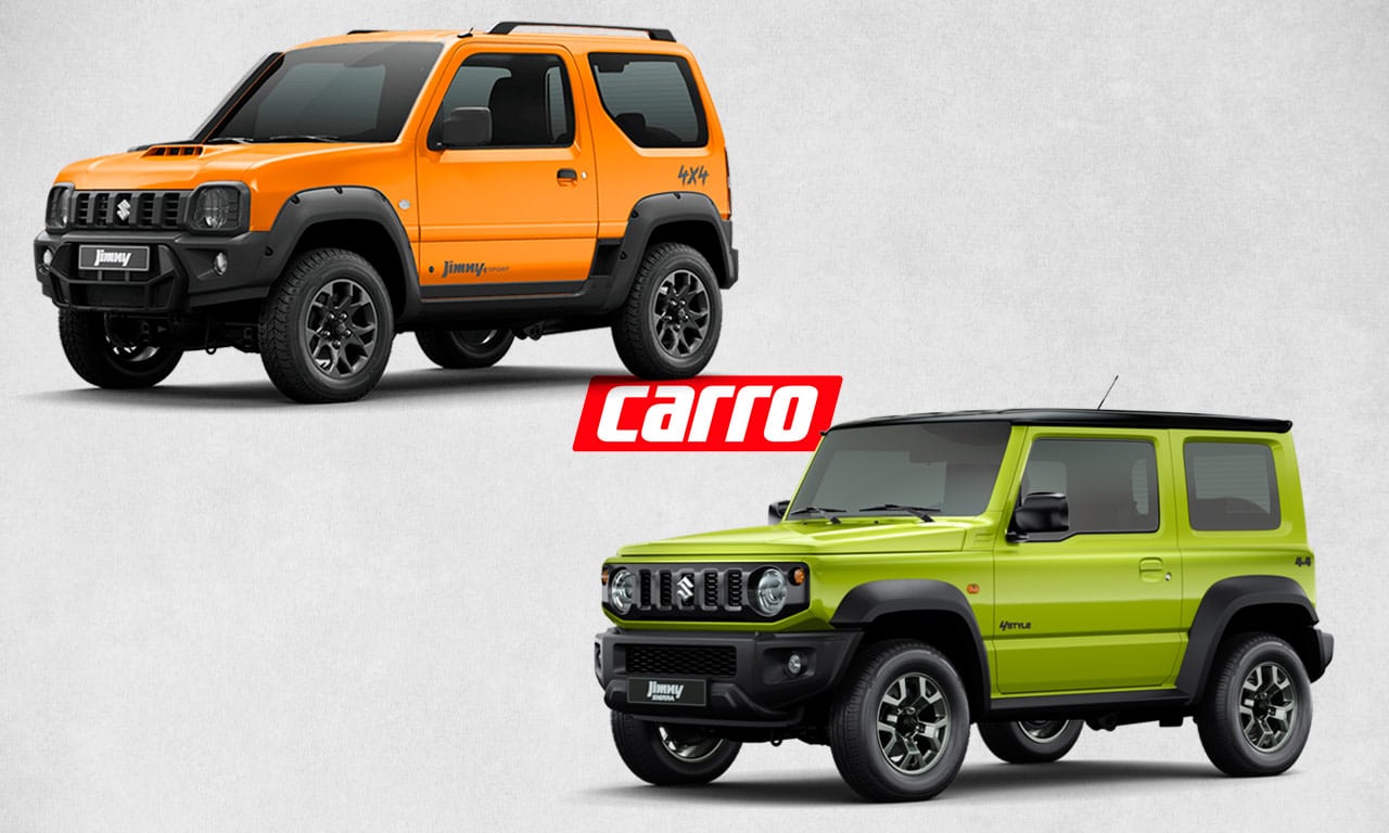 5 carros de gerações diferentes à venda no Brasil Suzuki Jimny