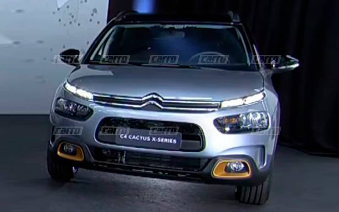 Novo C4 Cactus X-Series ‘vaza’ em live da Citroën