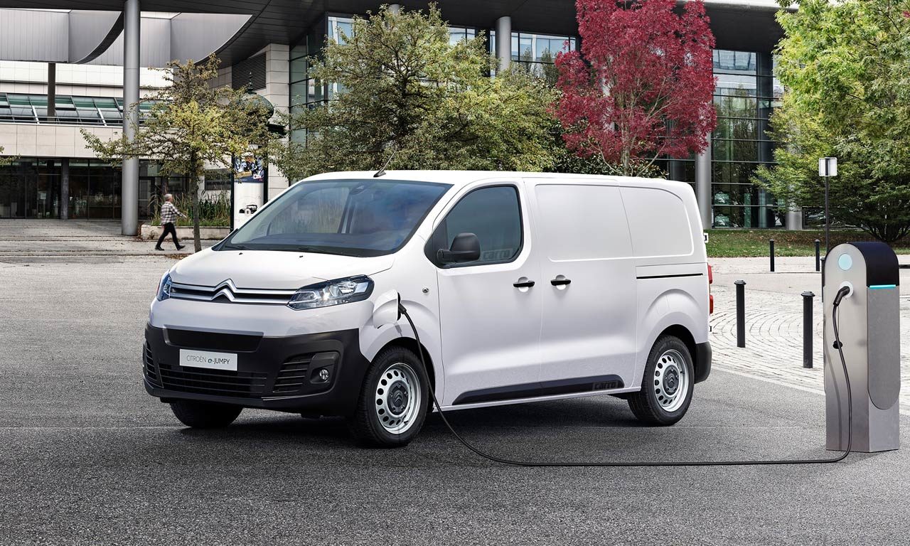 Furgões elétricos Citroën ë-Jumpy