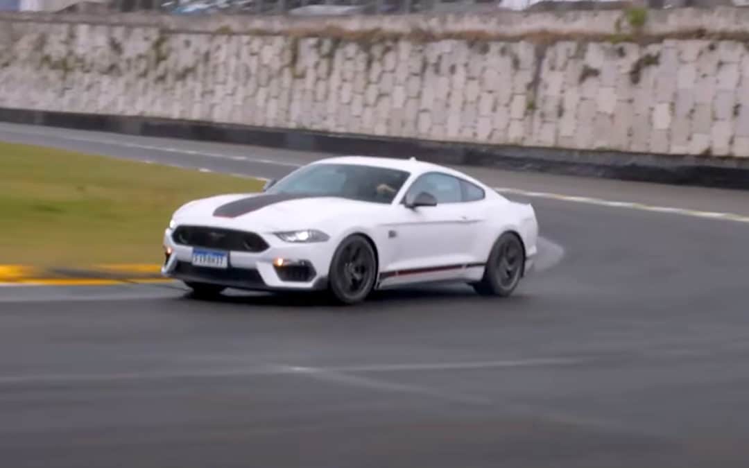 Ford divulga vídeo do Mustang Mach 1 em Interlagos