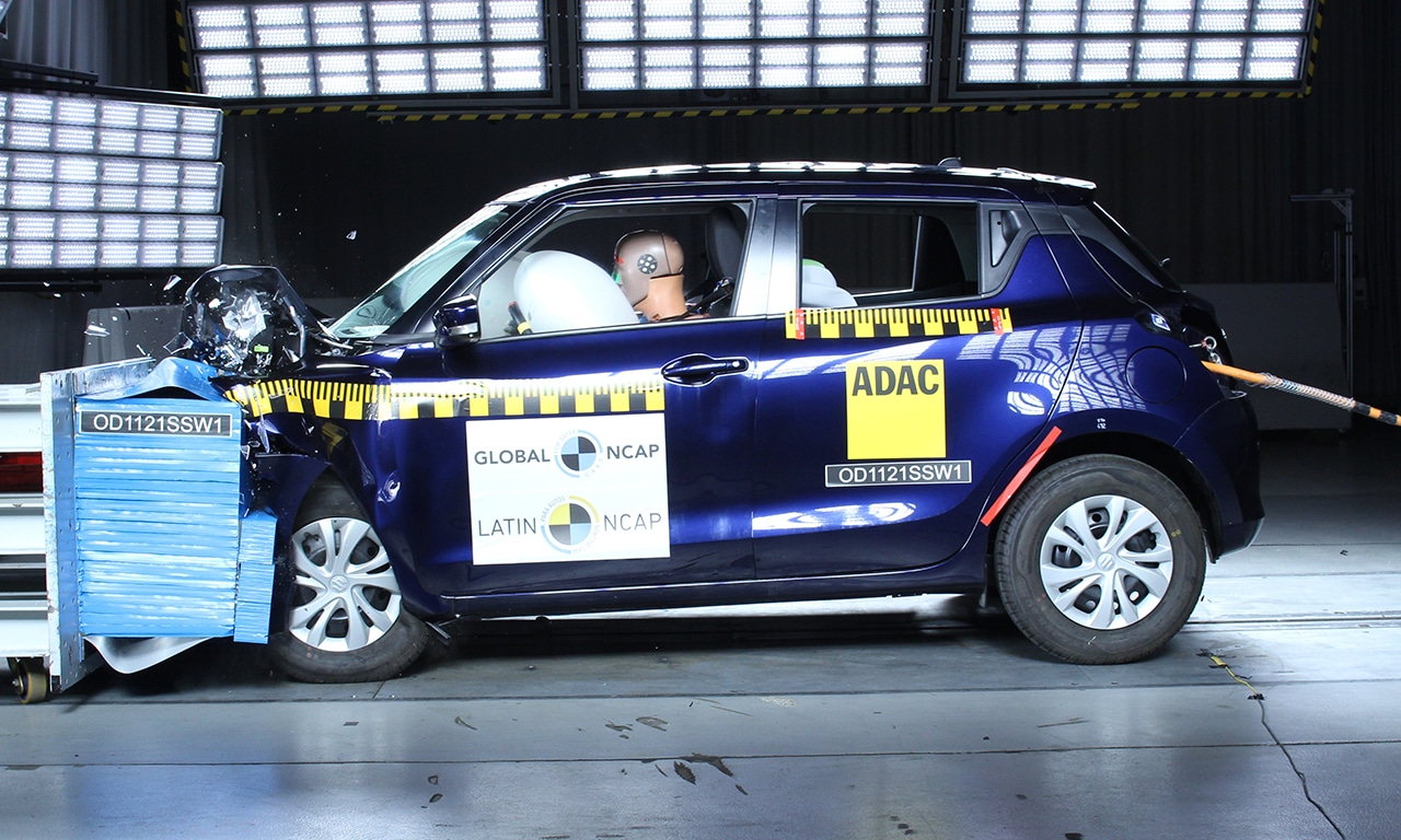 crash-test Suzuki Swift