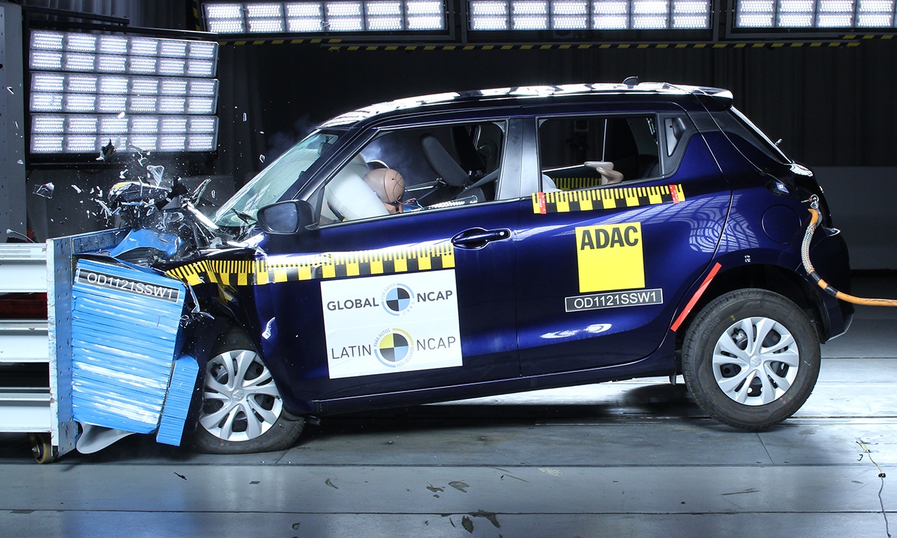 crash-test Suzuki Swift