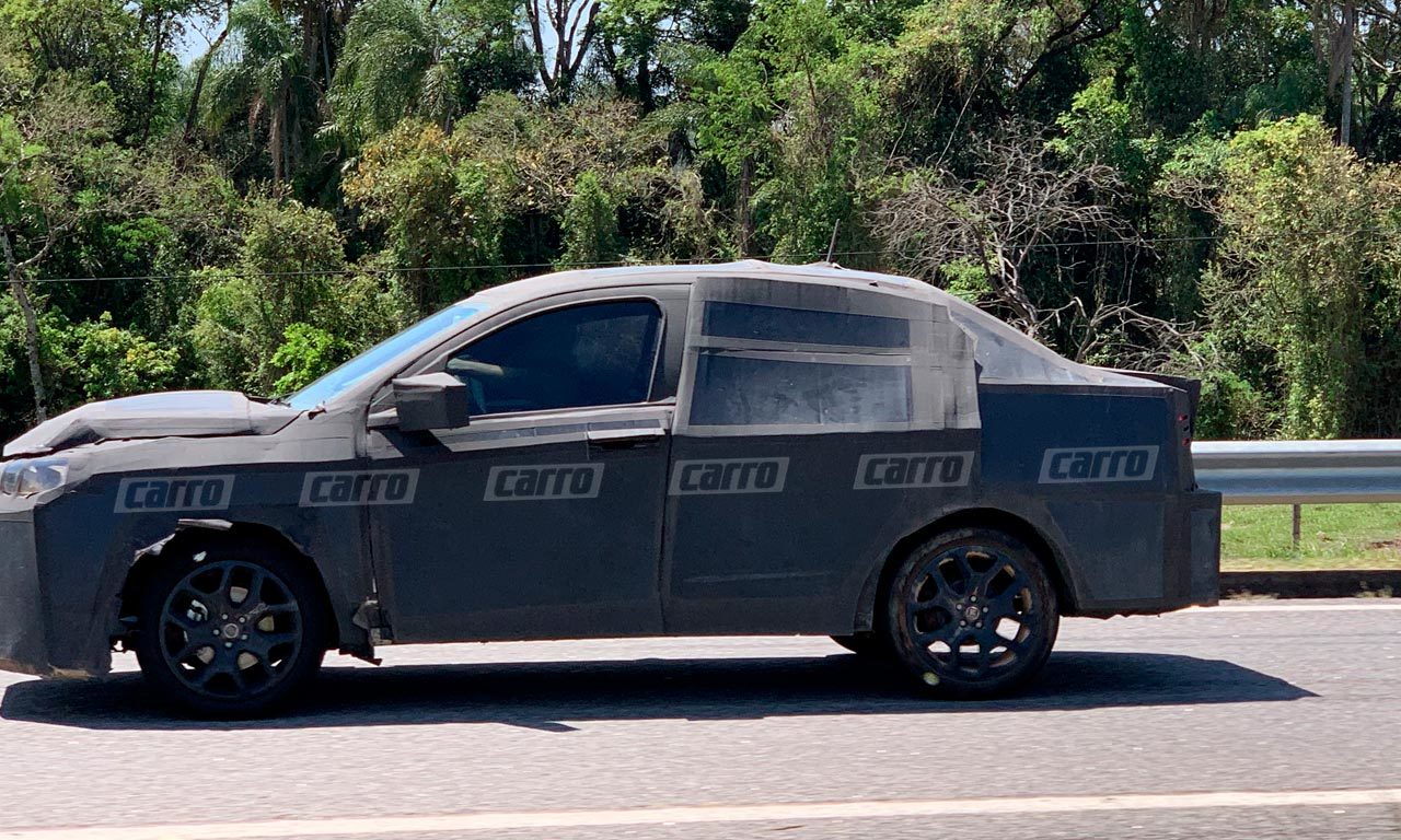 Flagra Fiat Fastback SUV cupê camuflado testes Foto: Gustavo de Sá/Revista Carro