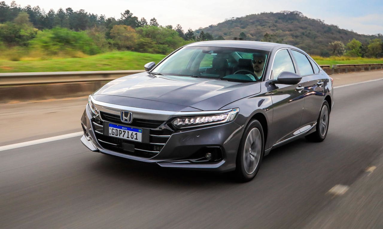 Honda Accord Híbrido 2021 - Carros na Web 