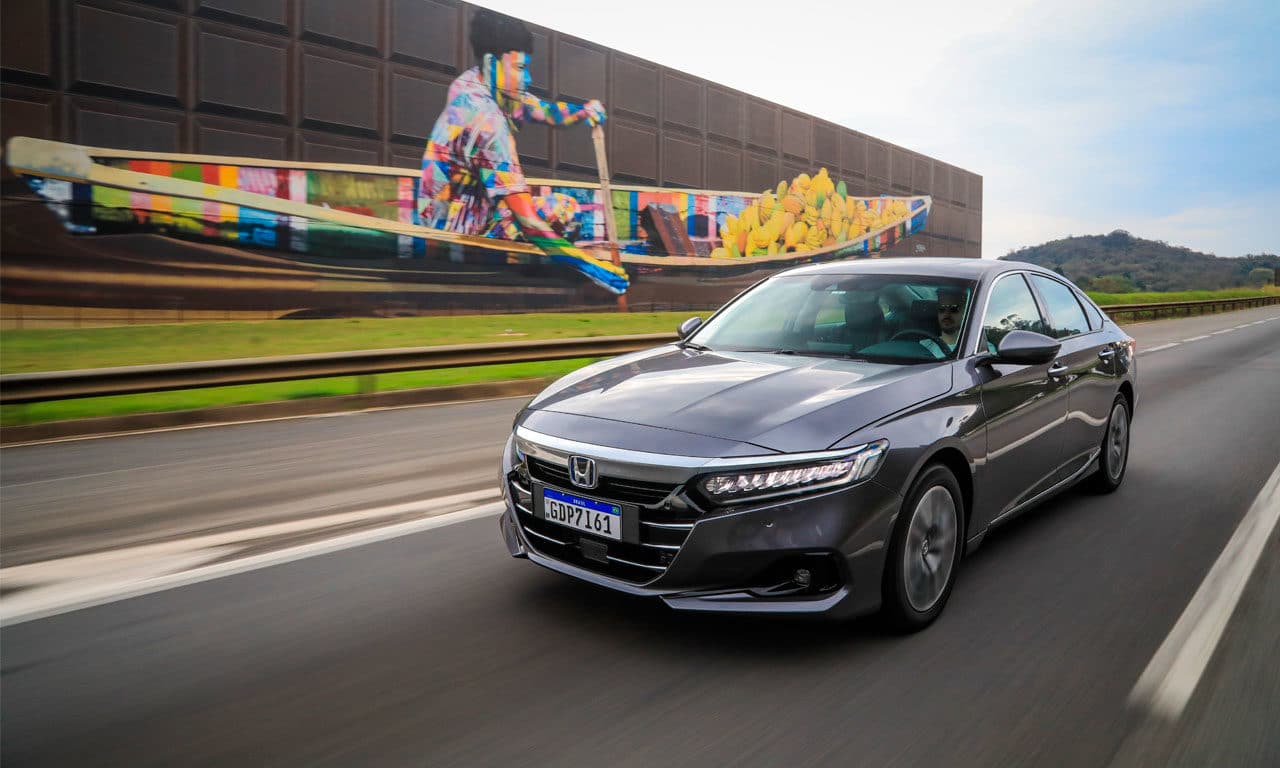 Novo Honda Accord Híbrido 2021 Foto Marcos Brasil/Honda