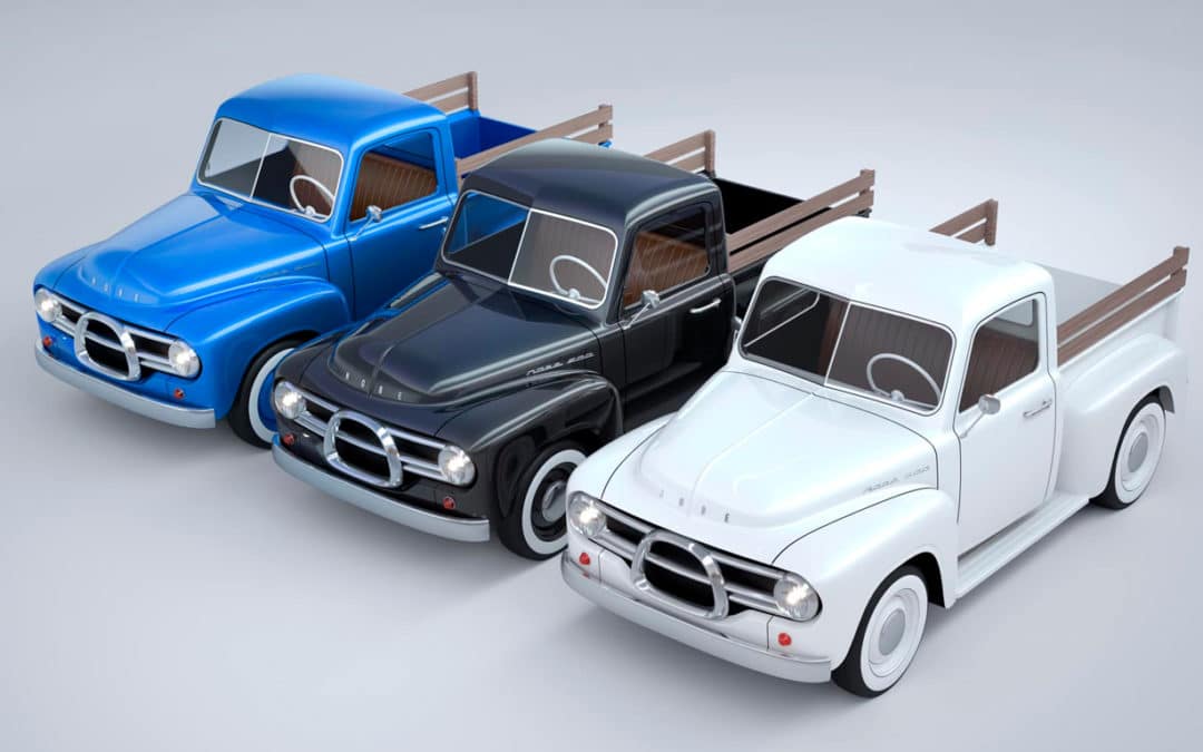 Picape elétrica Nobe 500 exibe visual retrô