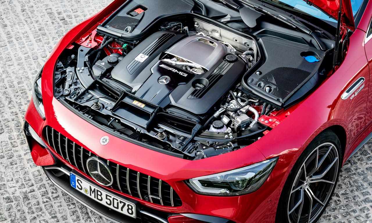 Motor V8 híbrido Mercedes-AMG GT 63 S e-Performance