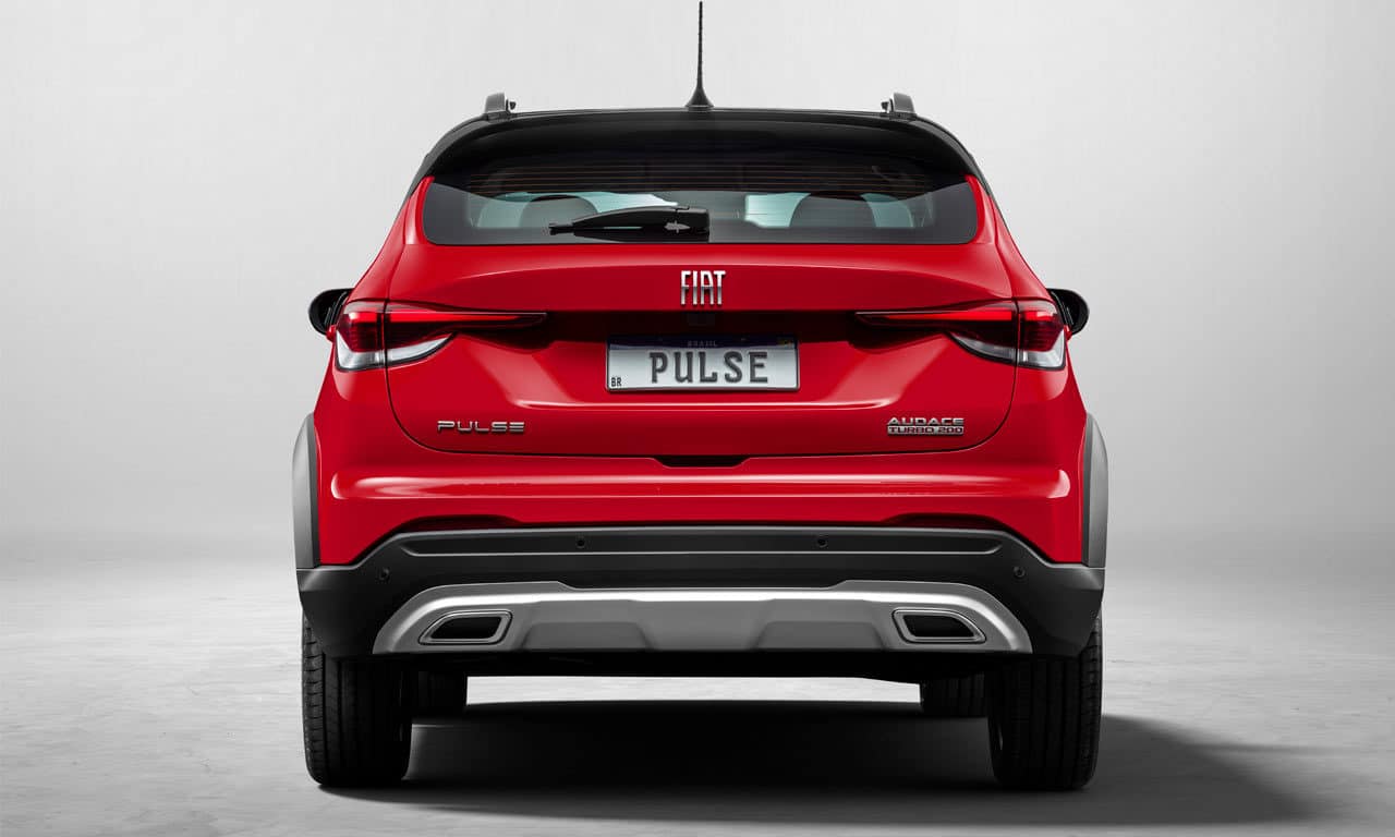 Traseira Fiat Pulse Audace 1.0 T200 CVT 2022 Traseira Fiat Pulse Audace 1.0 T200 CVT 2022
