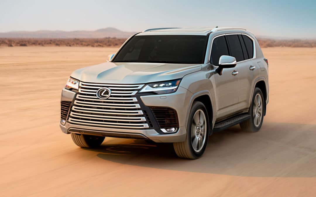 Baseado no Land Cruiser, Lexus LX chega à quarta geração