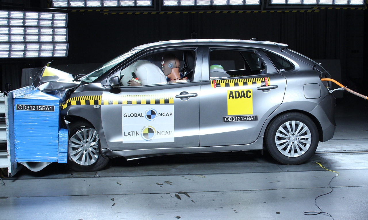 Suzuki Baleno crash-test