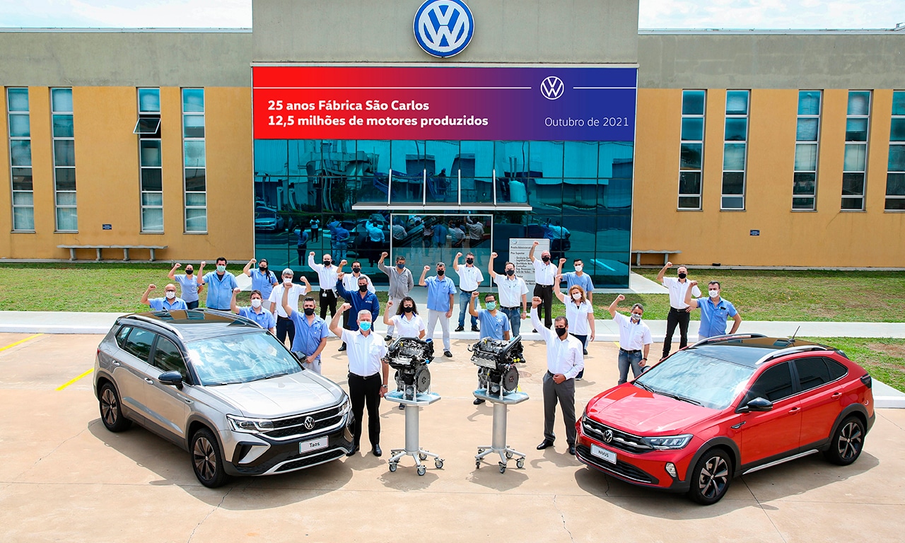 fábrica de motores da VW em São Carlos