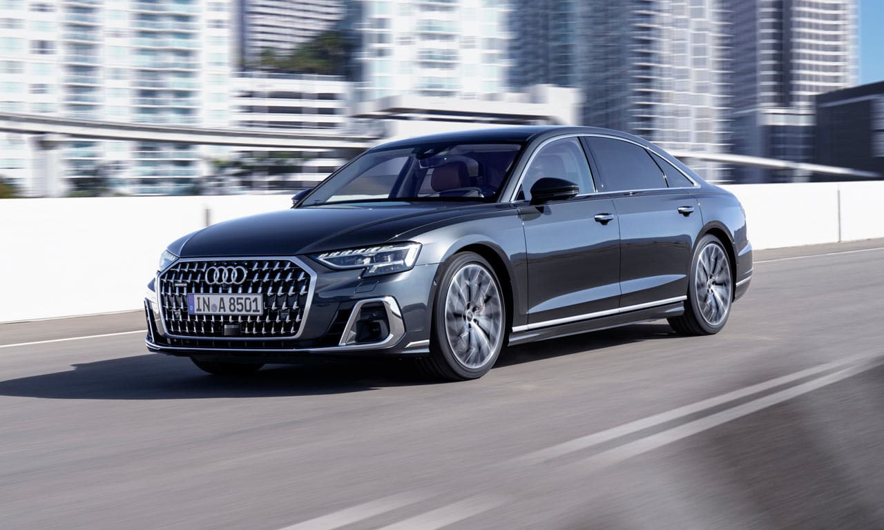 Audi A8 facelift 2022