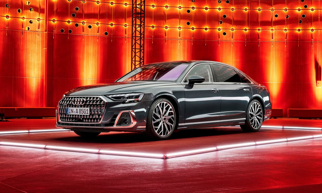 Audi A8 facelift 2022