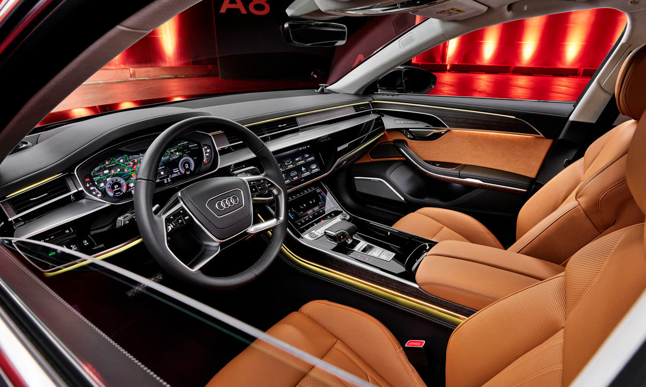 Audi A8 facelift 2022