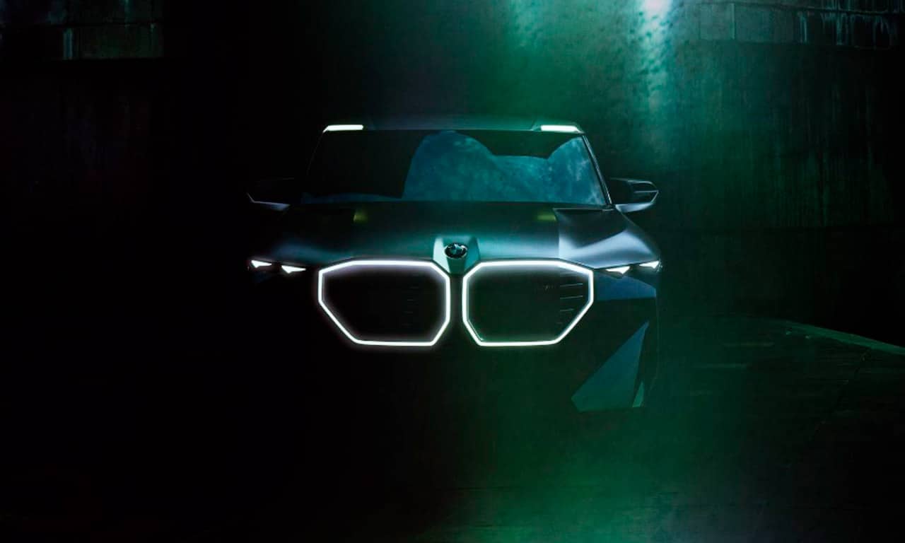 BMW XM SUV teaser