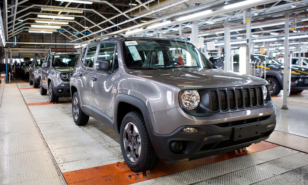 Jeep Renegade 2021 fábrica Goiana PE