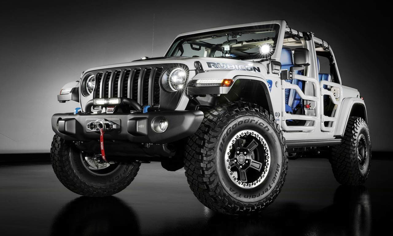 Jeep Wrangler Mopar Sema Show