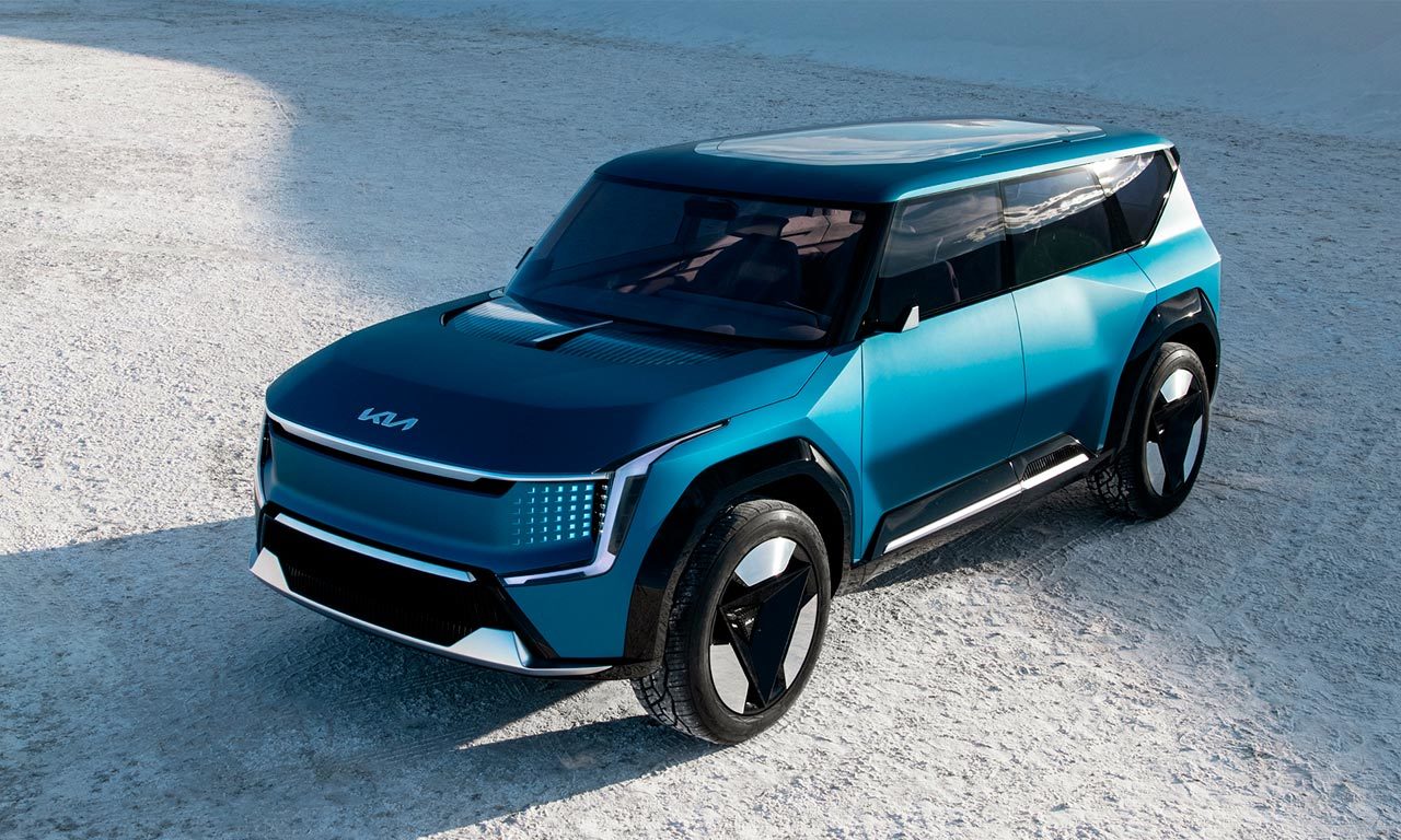 Kia EV9 SUV elétrico de 7 lugares