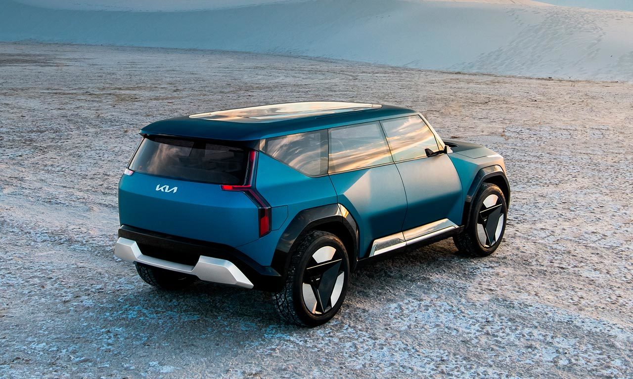 Kia EV9 SUV elétrico de 7 lugares