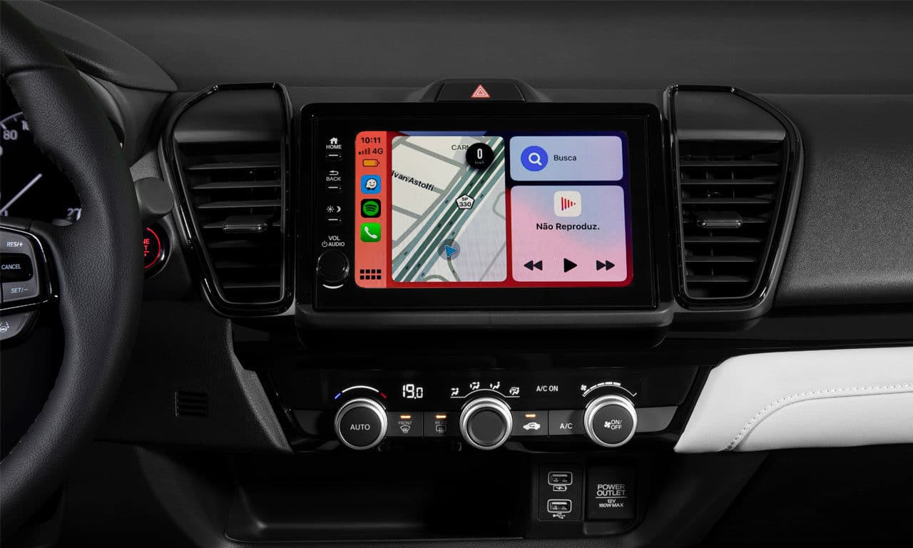 Interior novo Honda City 2022