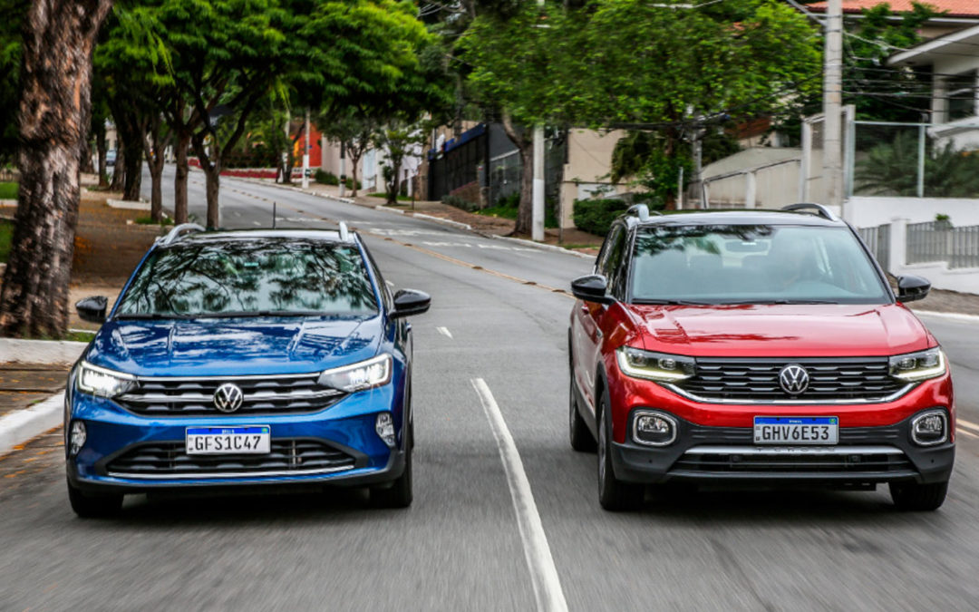 VW Nivus, T-Cross, Polo e Virtus 2022 ganham start-stop