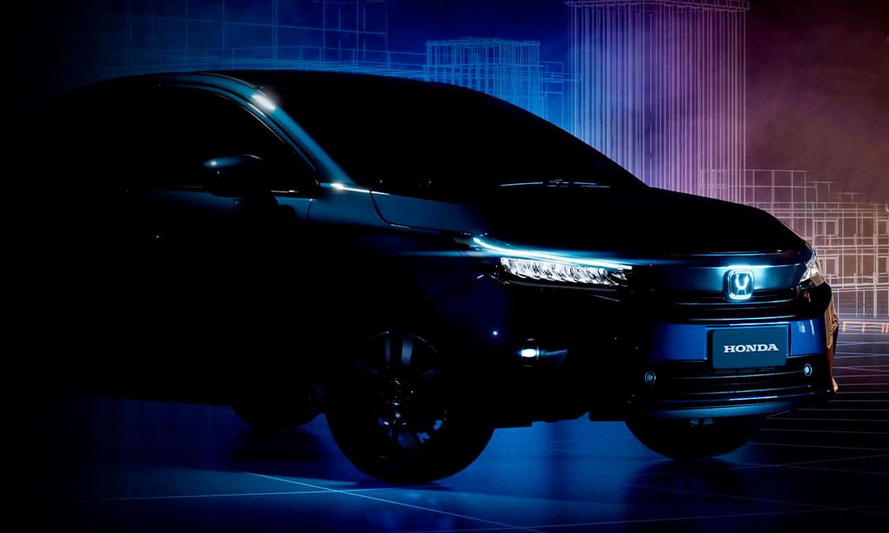 Teaser Honda City 2022 Brasil