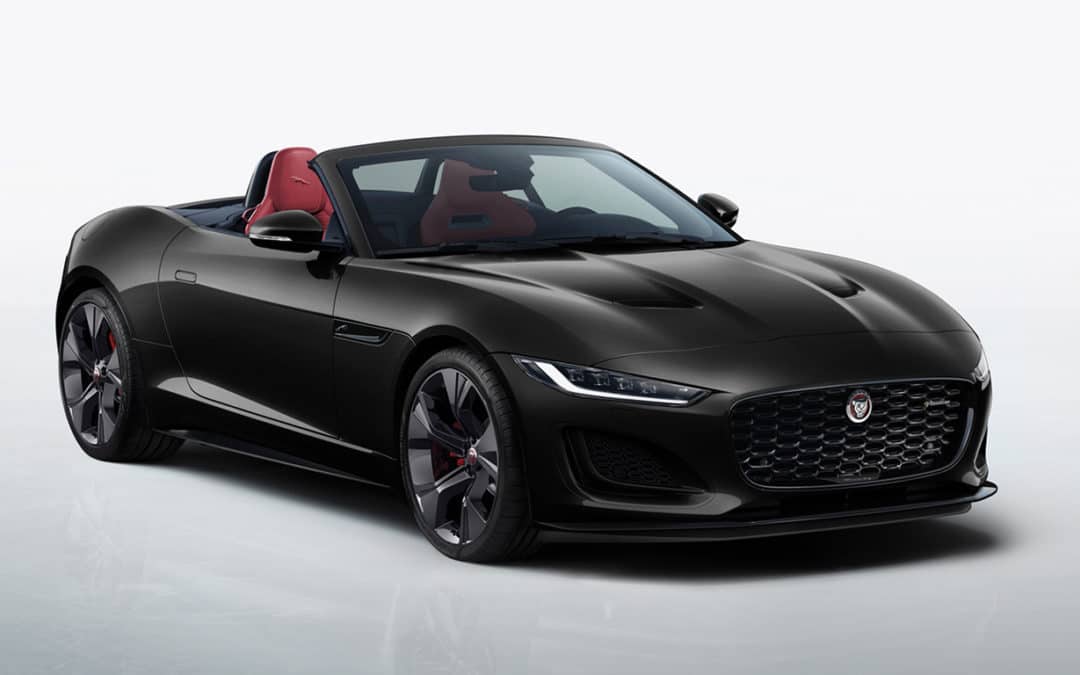 Jaguar F-Type 2022 ganha edição limitada Dynamic Black