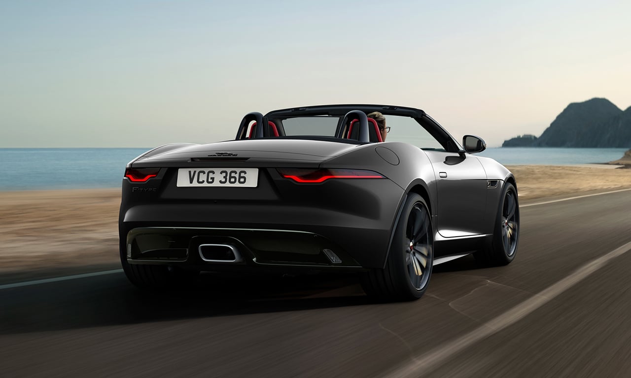 Jaguar F-Type 2022 ganha edição limitada Dynamic Black - Revista Carro