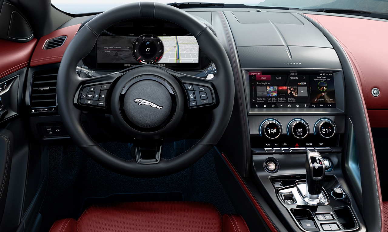 interior Jaguar F-Type 2022 Dynamic Black interior Jaguar F-Type 2022 Dynamic Black