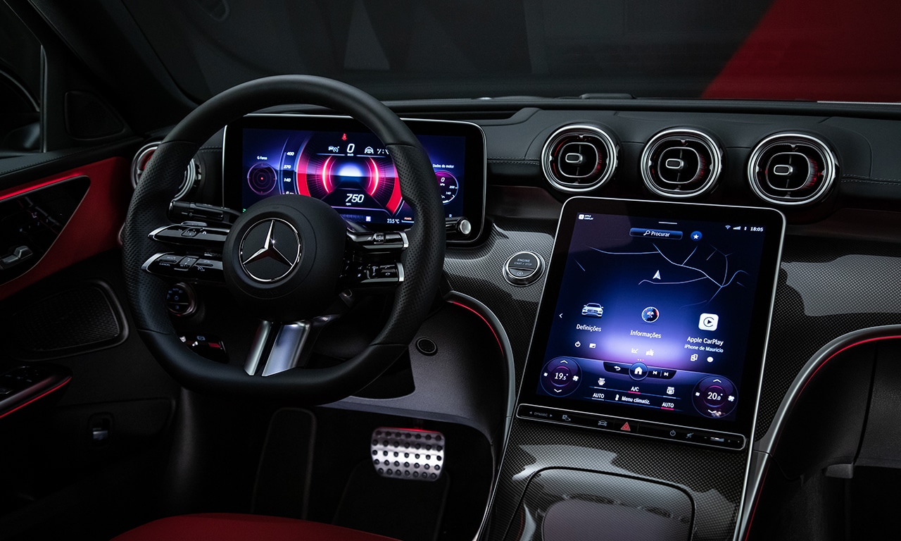 interior Novo Mercedes-Benz Classe C C300