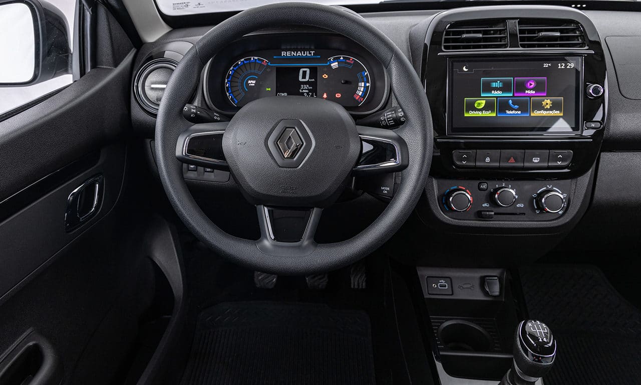 interior Renault Kwid Intense 2023