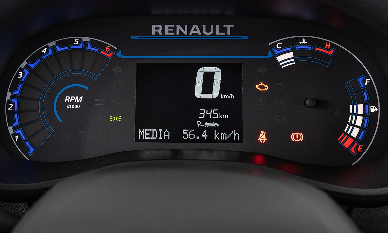 quadro de instrumentos Renault Kwid Outsider 2023